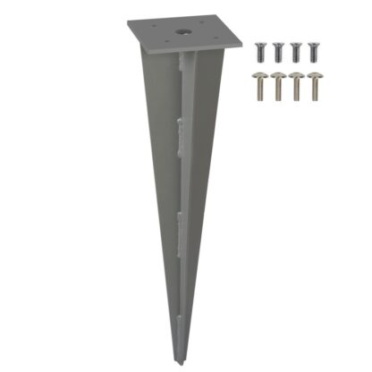 Ground Anchor, Podlahová držák pro boční markýKotva zemníchor, Podlahová kotva, Boční markýzy, Šedá