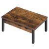 Escabeau en bois, Kid's Step Stool for Bathroom Sink, Tenez jusqu'à 350 kg, Escabeau pour tout-petit pour la cuisine, Chambre à coucher, Salon, Brun rustique