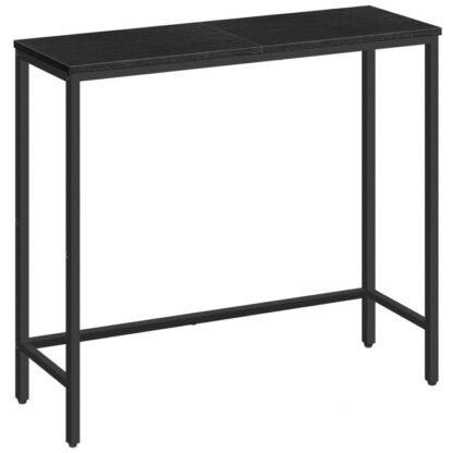 schmuel Konsol Dësch, 29.5" Entrée vu klenge Sofa Display Display fir Hal, Schlofkummer, Wunnzëmmer, Foyer, schwaarz