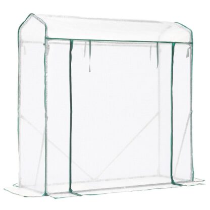 Tomato Greenhouse, Foil Greenhouse, Tomato House, Sturdy, Tomato Greenhouse with Pointed Roof, 150 x 50 x 150 cm, Tomato Tent, Cold Frame for Vegetables, Fruits, Flowers, Garden, Balcony,