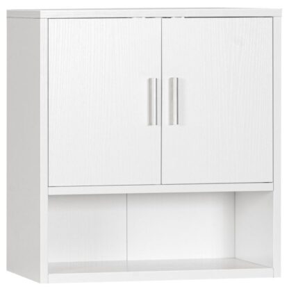 Comh -aireacht leighis, Balla comh -aireachta seomra folctha suite, 15 x 7.1 x 16.1inches, 3 Urranna i bhfolach, don Seomra Folctha, Seomra leapa, Cistin, Bán