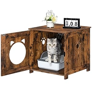 Muebles de caja de arena para gatos