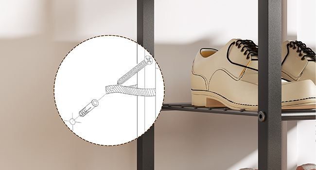 étagère à chaussures