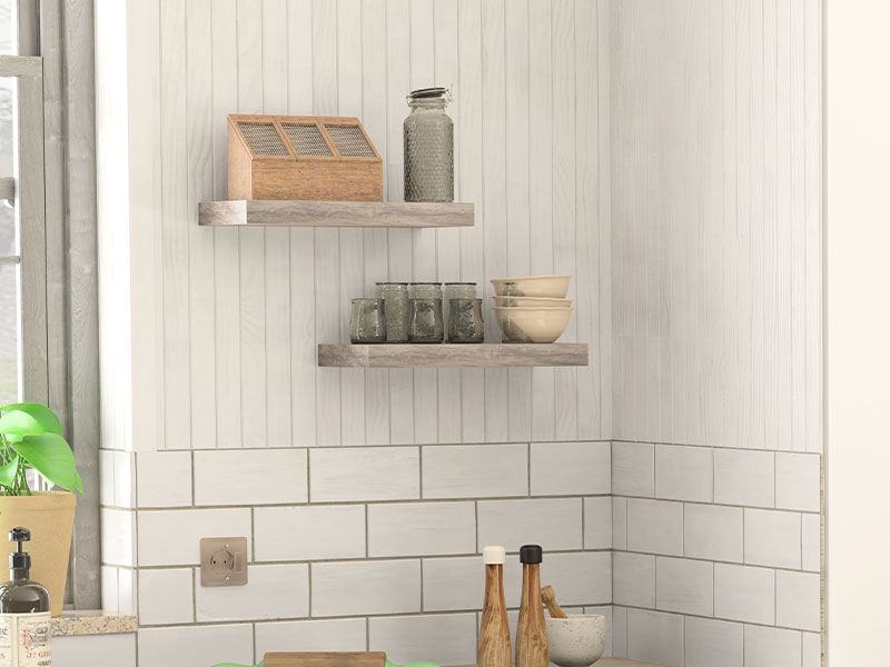 Wall Shelf Set of 2