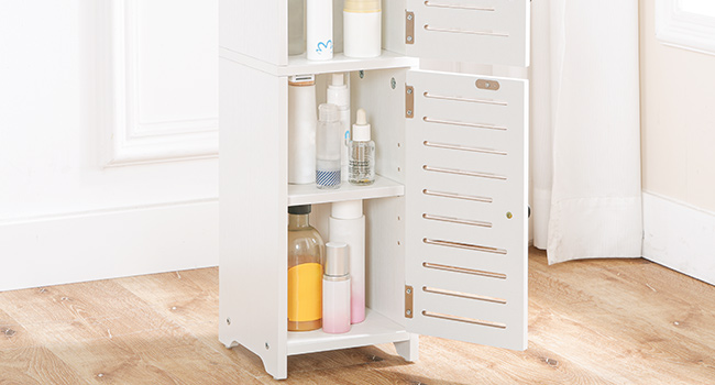 bathroom storage cabinet