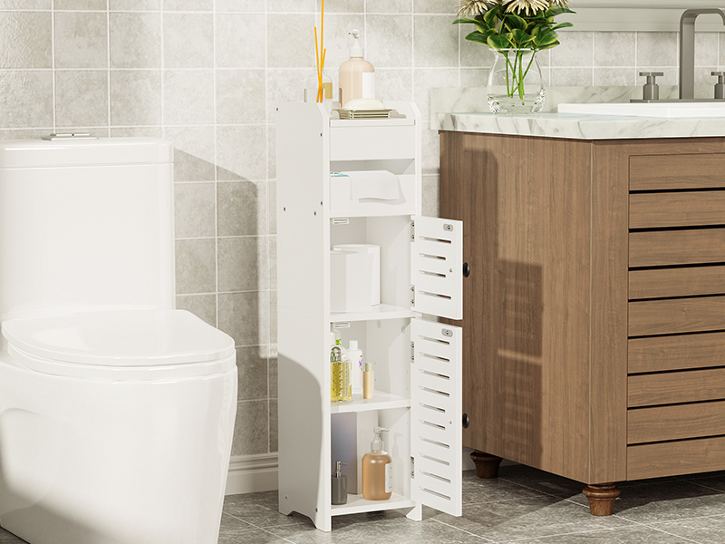 mueble de almacenamiento para baño