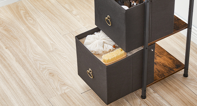 Bathroom Floor Cabinet, Freestanding Bathroom Storage Shelf, Narrow Storage Cabinet, Versatile