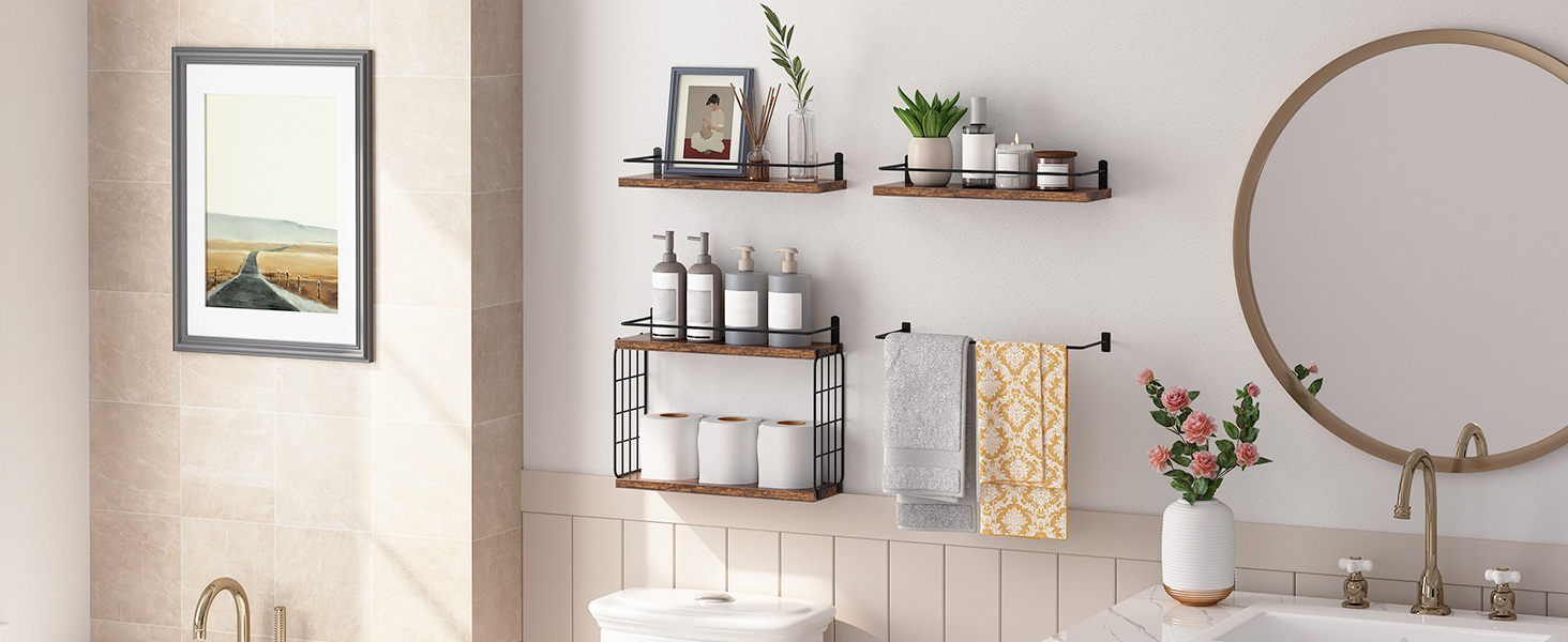 floating shelves