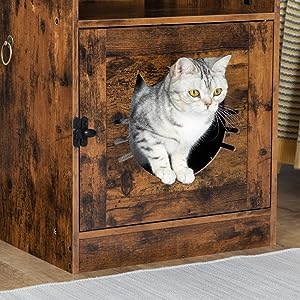 Meubles de maison de chat cachés 