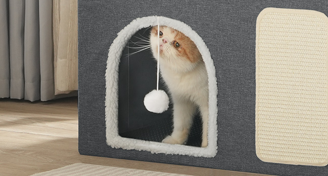 kattenbak behuizing