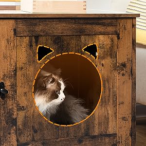 Muebles de caja de arena para gatos