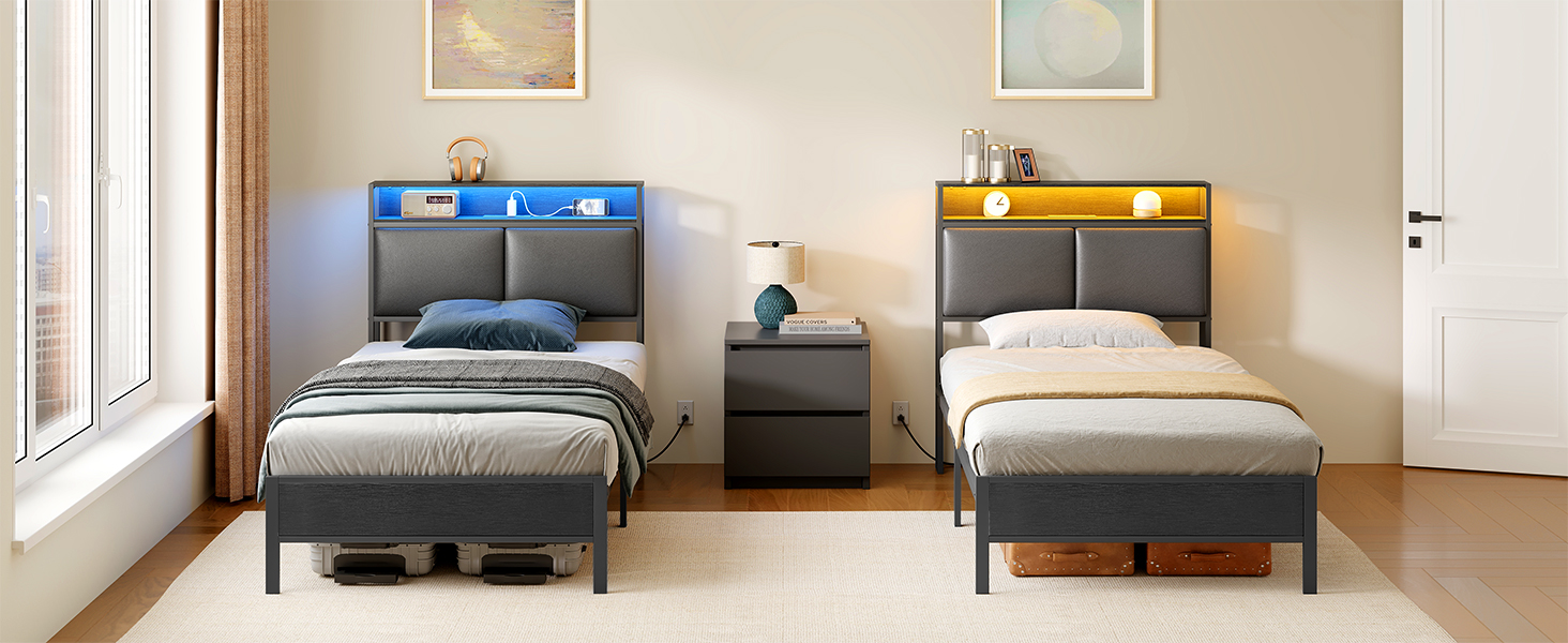 twin bed