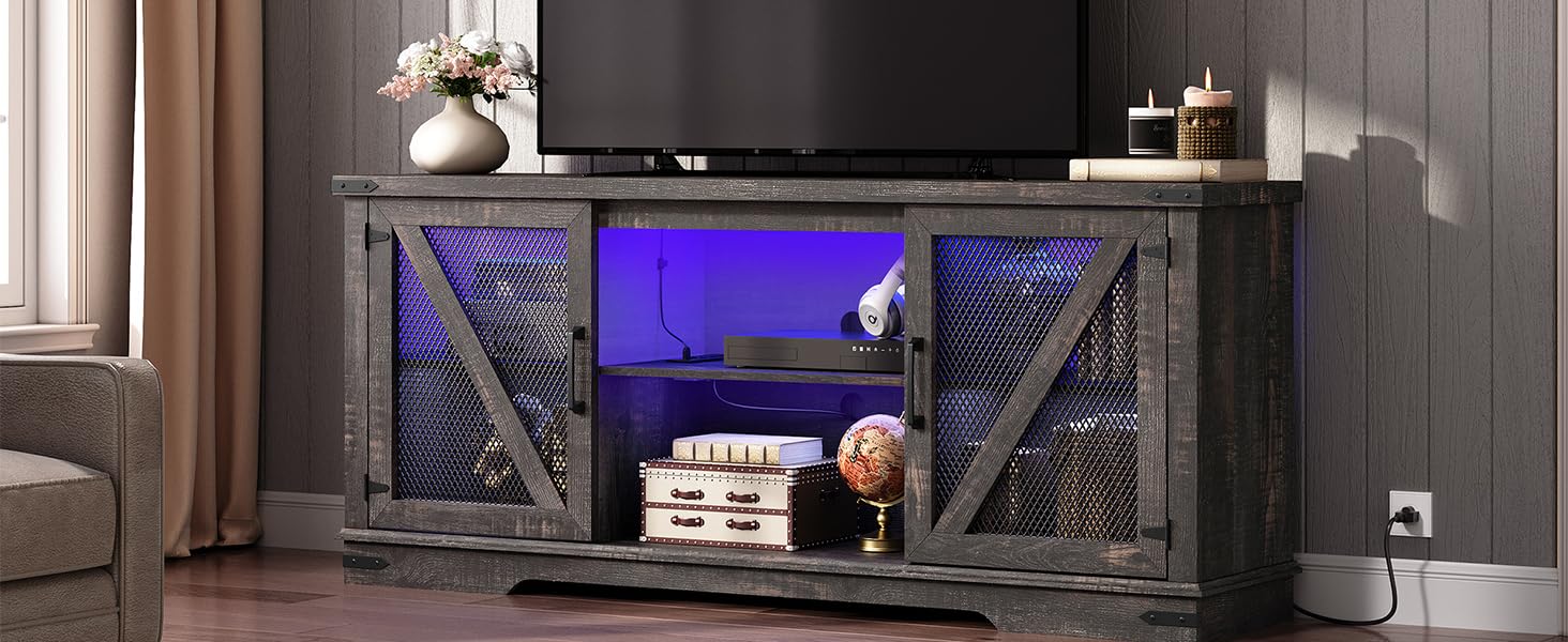 Meuble TV de ferme