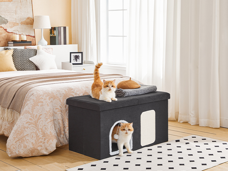 cat litter box enclosure