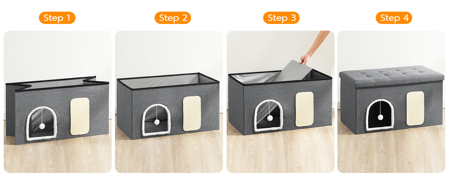 kattenbak behuizing meubilair