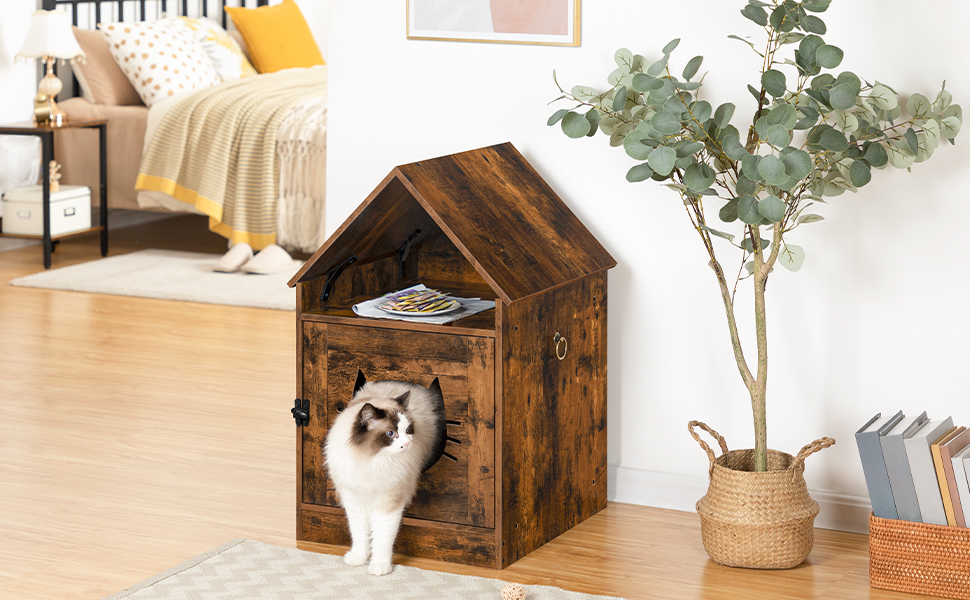 Cat Litter Box Enclosure