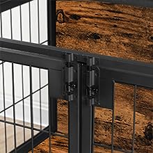 dog crate end table