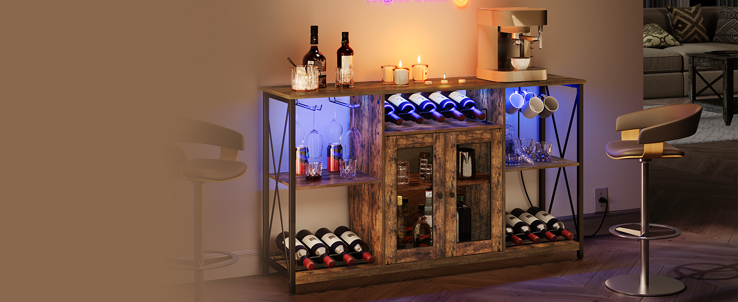 BF13UDJG1 Wine Bar Cabinet
