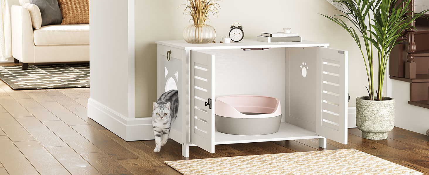 Cat Litter Box Enclosures