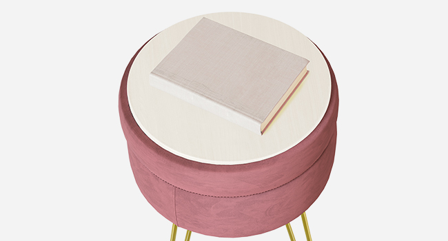 Pouf de rangement