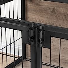 dog crate end table