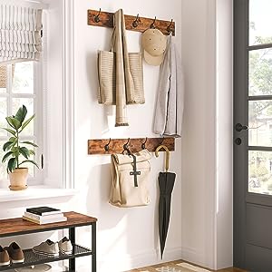 Hall Tree with Shoe Bench for Entryway