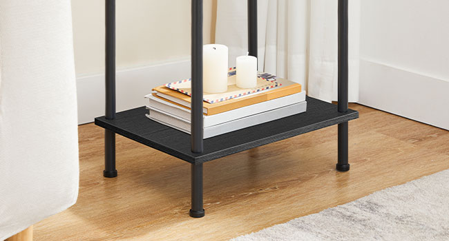 end table with charging station